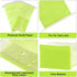 SixWeKit 50-Pack Packaging Reusable Bakery Bags - Windowed Kraft Paper Bags with Seal & Tin Tie Tab Lock - Upright