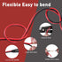 14/2 Gauge 75 FT Red Black Hookup Electrical Wire Cable, LED Strips Extension Cord, 14AWG Flexible Speaker Wire