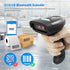 NETUM NT-1228BC Bluetooth Barcode Scanner, Wired & Wireless Connection, Compatible with Smart Phone, Tablet, PC, CCD