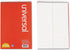 Universal 96920 Steno Book, Gregg Rule, 6 x 9, White, 80 Sheets for Note Taking