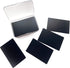 RXBC2011 100 Blank Metal Business Cards, Laser Engraving Aluminum (Black, 100 pcs) Type2