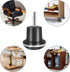 sets 5 Bell Glides Caster WheelsFixed Stationary Castors for caster Sofa Chair Cabinet Furniture Replacement