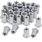 20Pcs Aluminum Flange Nut, 1/4-20UNC Rivet Nuts, Flat Head Threaded Insert