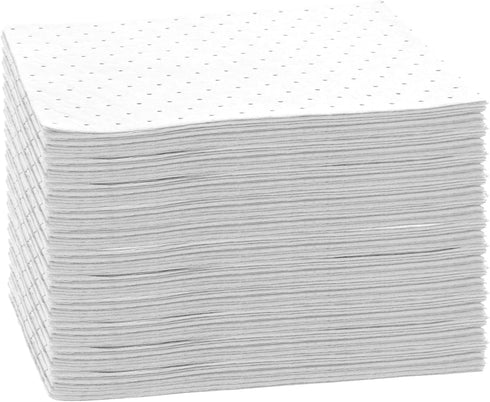10 13 inch, (100 Oil Absorbent Pads Sheets x Waterproof Anti-Slip Speedy Dry Absorbent Mat, Oil Change Pads for Under