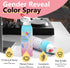 Set 100% Reveal Fire Extinguisher -Gender Reveal Color Smoke Powder Spray - Biodegradable Party Supplies- For Memorable