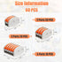60Pcs Lever Nuts Wire Connectors, 2 3 5 Port Compact Splicing Electrical Wire Connector Assortment Kit for 28-12 AWG