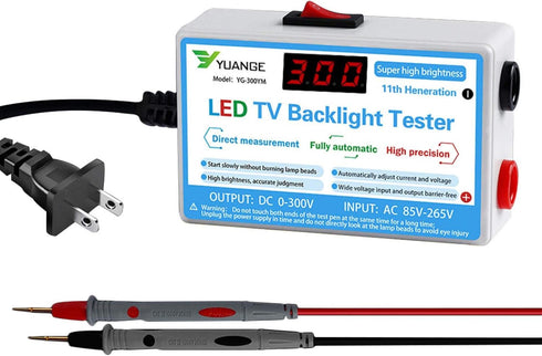Liphontcta LED Lamp Bead Tester, LED Light Test Tool for All LED Lights Repair, Output 0-300V