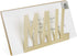 MyGift Modern Brass Metal Mail Holder, Countertop Organizer with Cutout MAIL Lettering Design for Documents