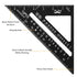Mr. Pen Rafter Square - 7 Inch Metal Square Tool for Carpentry, Woodworking, Aluminum Ruler
