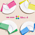 YIZUUN 3x5, 200 4 Packs 50 3x5 Index Cards Flash Cards with Ring, PCS, Ruled Note Cards, Flash Cards for Studying