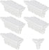 T Tulead 50PCS Furniture Corner Protectors Silver Box Decorative Corner Guards Trunk