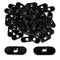 Xadnitu 1/4"-20 Threaded Centered Slide in Economy T Nuts, 100 Packs T Nuts Accessory Hardware for Aluminum Extrusion