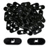 Xadnitu 1/4"-20 Threaded Centered Slide in Economy T Nuts, 100 Packs T Nuts Accessory Hardware for Aluminum Extrusion