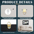 Teling Cork Bulletin Board - 36" x 24" Large Wood Framed Cork Board with Pins, Wall Mounted for Home Office