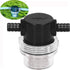 3/8 Inch Water Pump Strainer Hose Barb In-Line Strainer for 12V DC RV Camper Marine Boat