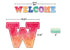 Watercolor Welcome Bulletin Board