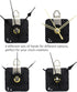 TIKROUND 12888 2 Pack Clock Movement Mechanism with 4 Pairs of Short Hands, Quartz Clock Motor Kit
