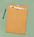 EnDoc 10 x 13 Clasp Envelopes, 100 Pack, Brown Kraft, 28lb Heavyweight Paper