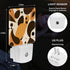 Jahiona White,0.5W LED Night Light Lamp with Smart Sensor Dusk to Dawn Sensor,Drops-Like Shapes Spots Pattern Night