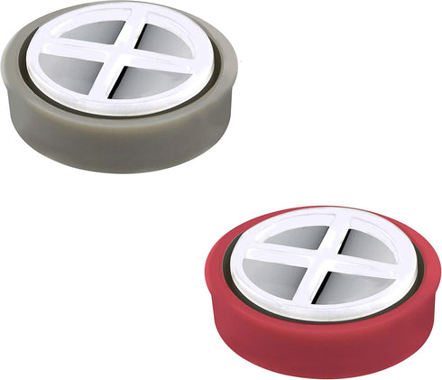 YOO.MEE Water Flow Restrictor Combo for 2.5 GPM and 1.80 GPM, Suitable for Fixed or Handheld Shower Heads