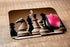 Chess Gaming Mousepad Chessboard Pattern Classic International Chess Art Mouse Pad for Computer Desk