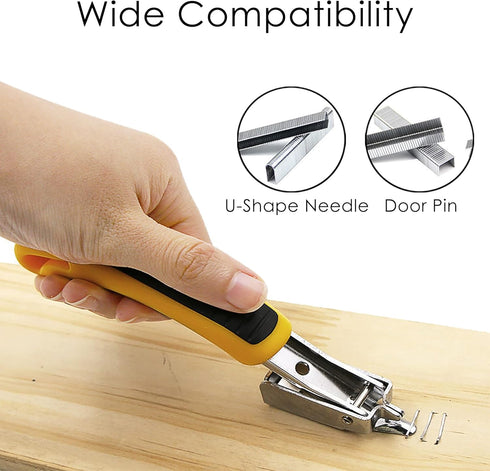 Upholstery Staple Remover Tool, Heavy Duty Tack Lifter for Removing Staples from Furniture, Canvas, Carton