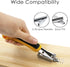 Upholstery Staple Remover Tool, Heavy Duty Tack Lifter for Removing Staples from Furniture, Canvas, Carton