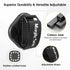 2 Pack Heavy Duty Magnetic Shovel Holder for Truck with Adjustable Strap, No-Drill Strong Magnet Mount Rack for Flag