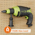 Pegboard Drill Holder - 8Pack Heavy Duty Power Tool Hangers for 1/4" Peg Board, Black Utility Hooks for Garage Workshop
