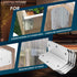 Lakeyulystore 4 Inch Projects,4" 2" 2" ,4 Pack L Brackets Corner Braces ,for Wood Furniture, Corner Brackets for Wood