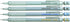 Pentel Graphgear 500 Mechanical Pencil, 0.9mm Lead, Grade HB, 1 x Silver Graphgear Pencil