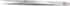 High Precision Stainless Steel Lab Tweezers/Forceps with Straight Slender Fine Point