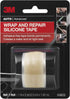 3M Wrap and Repair Silicone Tape, 03625, 1 in x 6 ft for Quick Repairs