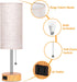 3-Color Bulb Dott Arts Table Lamp for Bedroom, Bedside Lamps with Pull Chain, Bedroom Table Lamps for Nightstand,AC