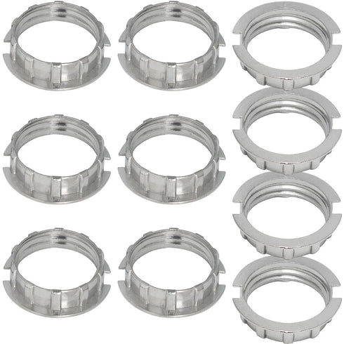 LUORNG 10PCS G9 Light Socket Fixed Rings M20 Shade Holder Adapter Table Floor