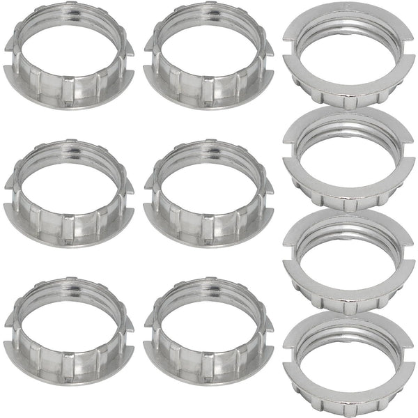 LUORNG 10PCS G9 Light Socket Fixed Rings M20 Shade Holder Adapter Table Floor