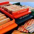 Set Nadex Rolled Coin Storage Organizer Tray with Ridges for Loose Coins | Quarters, Dimes, Nickles, and Penny Color