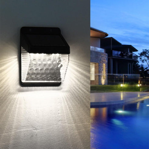 2 Pack Solar Outdoor Lights Waterproof Garden Landscape Lights UP and Down