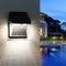 2 Pack Solar Outdoor Lights Waterproof Garden Landscape Lights UP and Down