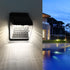 2 Pack Solar Outdoor Lights Waterproof Garden Landscape Lights UP and Down