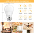 Dimmable A15 Bulb 75 A15 2700K Bulb 75 8.5W, 800LM, E26 8 Pack MorningLight LED Light Watt Equivalent, Warm White LED