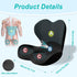 BANKQF Tailbone Seat Cushion for Office Chair and Car, Lumbar Support Pillow for Office Chair, Memory Foam Ergonomic
