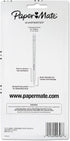 Paper Mate Glass Black Cushion Point Pen, 1 Dozen