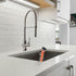 Soap Dispensing Palm Brush Holder Sink Sponge Dish Brush Holder for Kitchen Brush Dish Brush with Soap Dispenser Pot