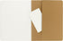 Moleskine Cahier Journal, Soft Cover, XL (7.5" x 9.5"), Plain/Blank, Kraft Brown, 120 Pages, Set of 3