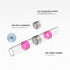 HKS 800 PCS Solder Seal Wire Connectors - Red 22-18 AWG - Heat Shrink Solder Butt Connectors for Automotive