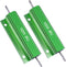 Twidec/2Pcs 100W 8 Ohm Wirewound Resistors, Aluminum Housed Resistor for Power Supply Equipment