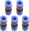 5PCS 10mm to 12mm Tube Air Pneumatic Push in Straight Gas Fittings Quick Connectors