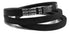BESTORQ 3L150 V-Belt, Classic Wrapped Rubber X3 V-Belt, Black, Pack of 3, 15" Outside Circumference