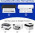 TUXIYA 10 8.5"x11" 260 Rolls Thermal Printer Paper US Letter Size, BPA free Quick-Dry Thermal Paper,Thermal Printing